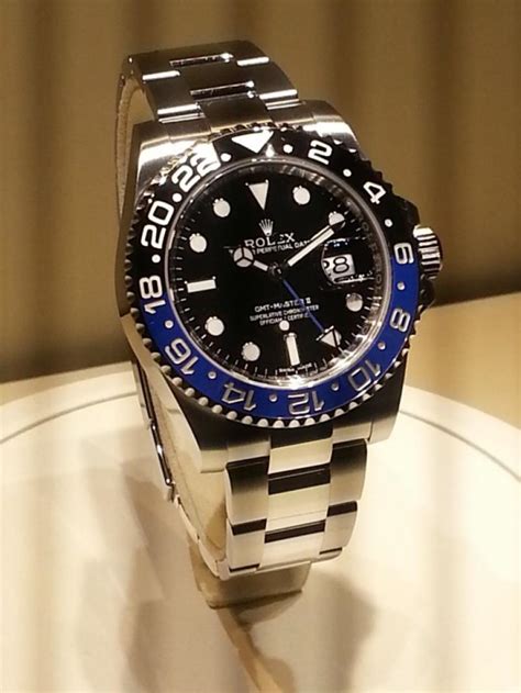 rolex gmt master ii 開 箱|【與時並進 順便蓋大樓！！】 ROLEX 116710 BLNR GMT .